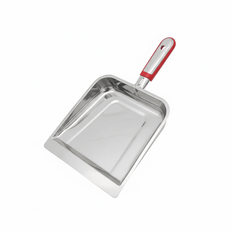 Falcon Stainless Steel Dustpan 33×21.5cm — Heavy Duty with Comfort Grip Handle - Al Kabayel Discount CentreFalcon Stainless Steel Dustpan 33×21.5cm — Heavy Duty with Comfort Grip HandleCleaning SuppliesFALCONAl Kabayel Discount Centre