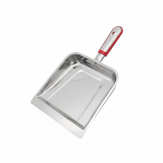 Falcon Stainless Steel Dustpan 33×21.5cm — Heavy Duty with Comfort Grip Handle - Al Kabayel Discount CentreFalcon Stainless Steel Dustpan 33×21.5cm — Heavy Duty with Comfort Grip HandleCleaning SuppliesFALCONAl Kabayel Discount Centre