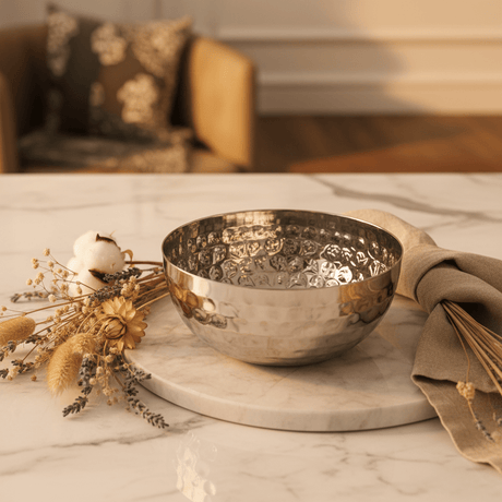 Falcon Stainless Steel Hammered Mini Serving Bowl – 12 cm - Al Kabayel Discount CentreFalcon Stainless Steel Hammered Mini Serving Bowl – 12 cmBowlsFALCONAl Kabayel Discount Centre