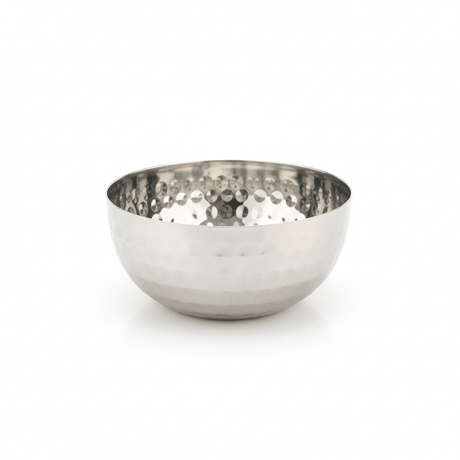 Falcon Stainless Steel Hammered Mini Serving Bowl – 14 cm - Al Kabayel Discount CentreFalcon Stainless Steel Hammered Mini Serving Bowl – 14 cmBowlsFALCONAl Kabayel Discount Centre
