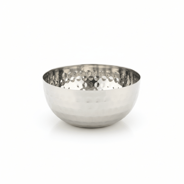 Falcon Stainless Steel Hammered Mini Serving Bowl – 14 cm - Al Kabayel Discount CentreFalcon Stainless Steel Hammered Mini Serving Bowl – 14 cmBowlsFALCONAl Kabayel Discount Centre