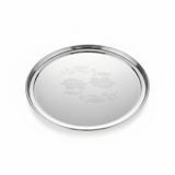 Falcon Stainless Steel Thali Beeded Design Round Deep Serving Plate - 35cmX2cm - Al Kabayel Discount CentreFalcon Stainless Steel Thali Beeded Design Round Deep Serving Plate - 35cmX2cmPlatesFalconAl Kabayel Discount Centre
