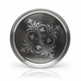 Falcon Stainless Steel Thali Beeded Design Round Serving Plate - 24cmX2cm - Al Kabayel Discount CentreFalcon Stainless Steel Thali Beeded Design Round Serving Plate - 24cmX2cmPlatesFalconAl Kabayel Discount Centre