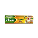 Falcon Zipper Bags 30cm*40cm, 30 Bags, Extra Thick, Easy Lock&Open - Al Kabayel Discount CentreFalcon Zipper Bags 30cm*40cm, 30 Bags, Extra Thick, Easy Lock&OpenJars & Food SaversFALCONAl Kabayel Discount Centre