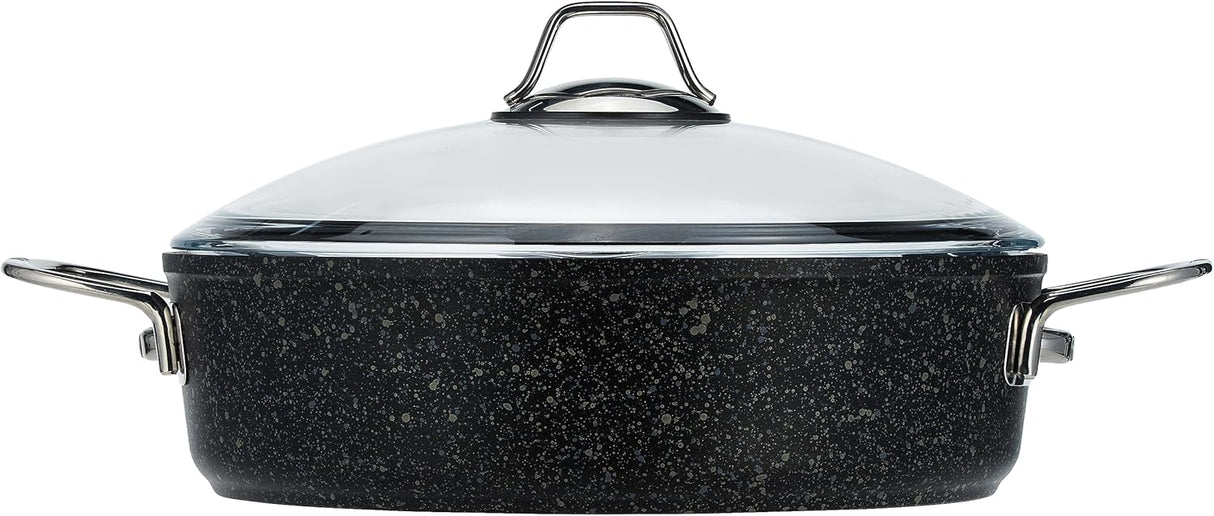 FALEZ Shallow Casserole with Lid 28cm - Al Kabayel Discount CentreFALEZ Shallow Casserole with Lid 28cmCasseroles & Stock PotsFALEZAl Kabayel Discount Centre
