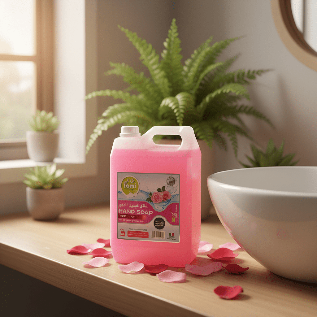 Fami Rose Hand Soap 5L – Soft Fragrance Moisturizing Hand Wash - Al Kabayel Discount CentreFami Rose Hand Soap 5L – Soft Fragrance Moisturizing Hand WashHousehold CleaningFEMIAl Kabayel Discount Centre