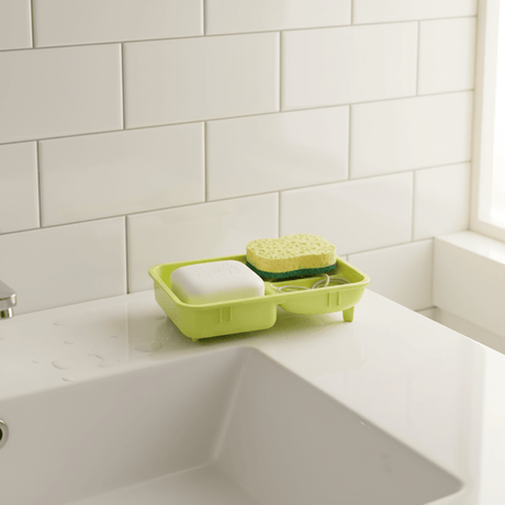 Family Plastics 3 Compartment Soap Stand 20cm*14cm, Assorted Color - Al Kabayel Discount CentreFamily Plastics 3 Compartment Soap Stand 20cm*14cm, Assorted ColorOrganizers & AccessoriesFAMILY PLASTICSAl Kabayel Discount Centre