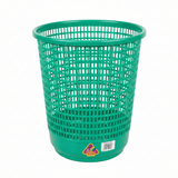 Family Round Plastic Dust Bin — 30×28 cm - Blue / Green / Orange - Al Kabayel Discount CentreFamily Round Plastic Dust Bin — 30×28 cm - Blue / Green / OrangeOrganizers & AccessoriesFAMILYAl Kabayel Discount Centre