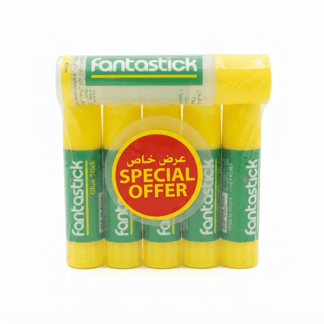 Fantastick Glue Set – 40ml Liquid Glue + 5x8g Glue Sticks - Al Kabayel Discount CentreFantastick Glue Set – 40ml Liquid Glue + 5x8g Glue SticksGlueFANTASTICKAl Kabayel Discount Centre
