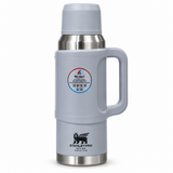 Homex Stainless Steel Vacuum Flask Light Grey - 2 Litre