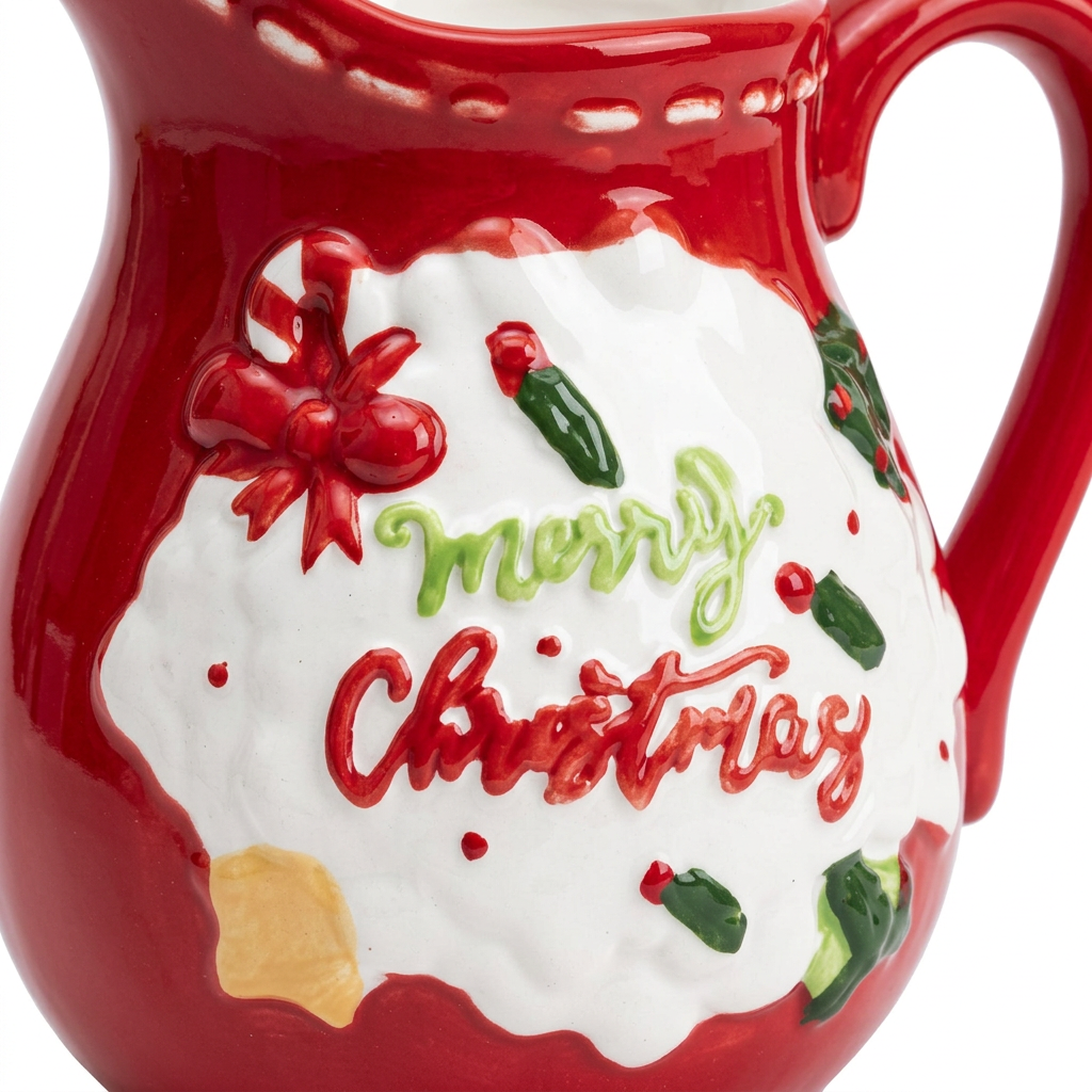 Ceramic Christmas Jug - 500ml