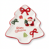 Ceramic Christmas Tree Candy Tray - 26cm