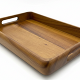 Luhpar Rectangle Wooden Serving Tray - 38×25cm