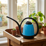 Plastic Garden Watering Jug  Blue & Black - 750ml
