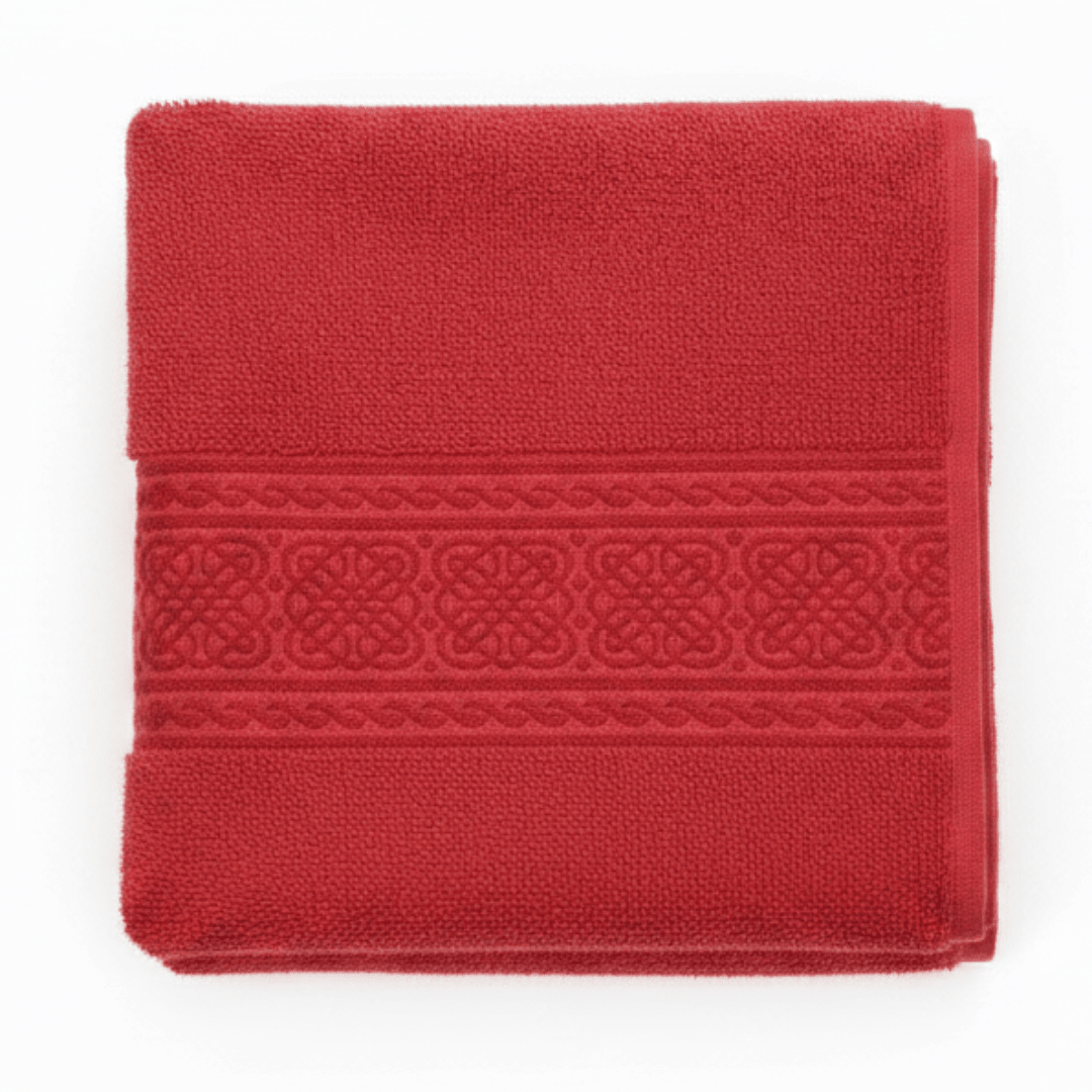 Fieldcrest Cotton Hand Towel – Red | 50×100cm - Al Kabayel Discount CentreFieldcrest Cotton Hand Towel – Red | 50×100cmBath Towels & WashclothsFIELD CRESTAl Kabayel Discount Centre