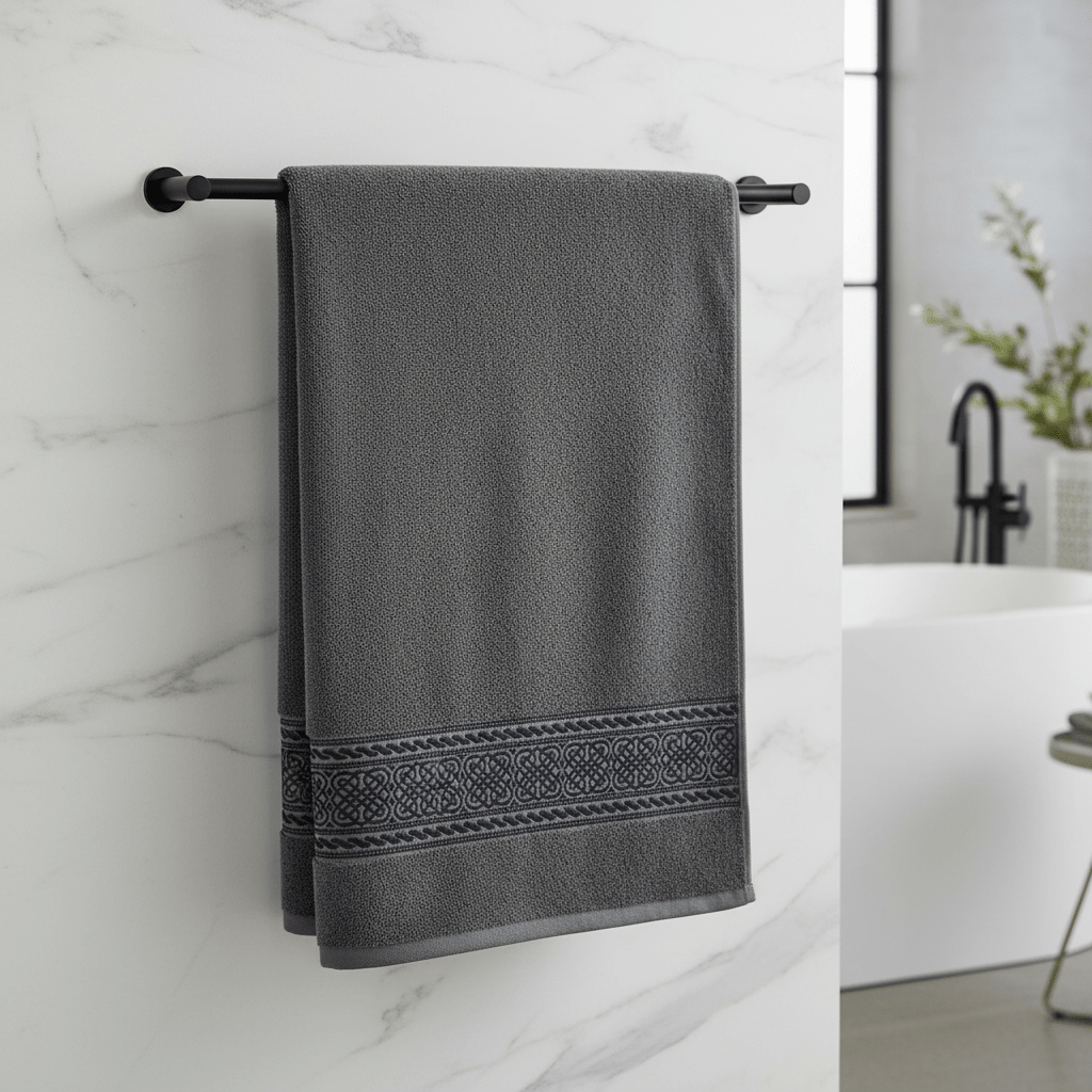 Fieldcrest Luxury Bath Towel – Dark Gray | 70×140cm - Al Kabayel Discount CentreFieldcrest Luxury Bath Towel – Dark Gray | 70×140cmBath Towels & WashclothsFIELD CRESTAl Kabayel Discount Centre