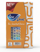 Fine Soft Facial Tissue Box – 120 Sheets, 2 Ply, Value Pack of 5 - Al Kabayel Discount CentreFine Soft Facial Tissue Box – 120 Sheets, 2 Ply, Value Pack of 5Tissues & NapkinsFINEAl Kabayel Discount Centre