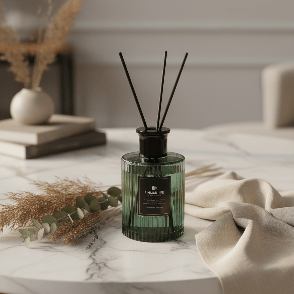 Finmanlife Reed Diffuser – Enchanted Aegean – 150ml - Al Kabayel Discount CentreFinmanlife Reed Diffuser – Enchanted Aegean – 150mlHome FragrancesFINMANLIFEAl Kabayel Discount Centre