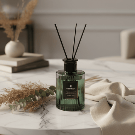Finmanlife Reed Diffuser – Enchanted Aegean – 150ml - Al Kabayel Discount CentreFinmanlife Reed Diffuser – Enchanted Aegean – 150mlHome FragrancesFINMANLIFEAl Kabayel Discount Centre