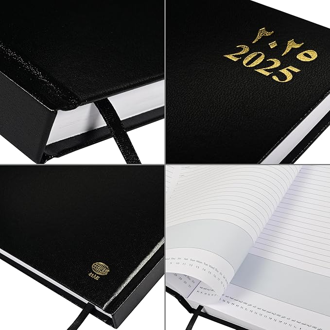 Fis A4 Diary 2025 Size A4(210x297mm) Black - Al Kabayel Discount CentreFis A4 Diary 2025 Size A4(210x297mm) BlackNotebooks & Writing PadsFISAl Kabayel Discount Centre