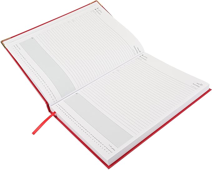 Fis A4 Diary Arabic&Eng 2025, A4 Size(21x29.7cm) Red - Al Kabayel Discount CentreFis A4 Diary Arabic&Eng 2025, A4 Size(21x29.7cm) RedNotebooks & Writing PadsFISAl Kabayel Discount Centre