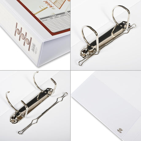 FIS A4 Presentation Ring Binder – 2D Ring, 45mm, 2.50" Spine, White | FSBD245DPB - Al Kabayel Discount CentreFIS A4 Presentation Ring Binder – 2D Ring, 45mm, 2.50" Spine, White | FSBD245DPBFolders & BindersFISAl Kabayel Discount Centre