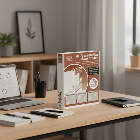 FIS A4 Presentation Ring Binder – 2D Ring, 45mm, 2.50" Spine, White | FSBD245DPB - Al Kabayel Discount CentreFIS A4 Presentation Ring Binder – 2D Ring, 45mm, 2.50" Spine, White | FSBD245DPBFolders & BindersFISAl Kabayel Discount Centre