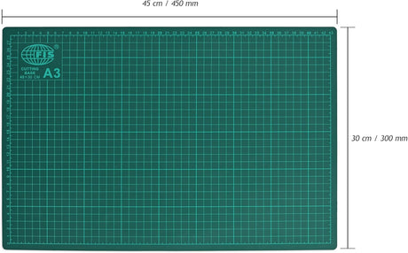 FIS Cutting Mat A3 | 45×30 cm | Self - Healing with Grid & Measuring Lines – FSCUA3N - Al Kabayel Discount CentreFIS Cutting Mat A3 | 45×30 cm | Self - Healing with Grid & Measuring Lines – FSCUA3NDesk Accessories & OrganizersFISAl Kabayel Discount Centre