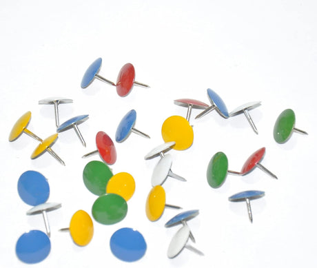 FIS FSDPJ9058 Color Thumb Tacks 100 - Pieces, 11.5 mm x10 mm Size - Al Kabayel Discount CentreFIS FSDPJ9058 Color Thumb Tacks 100 - Pieces, 11.5 mm x10 mm SizePaper Clips, Staples & FastenersFISAl Kabayel Discount Centre