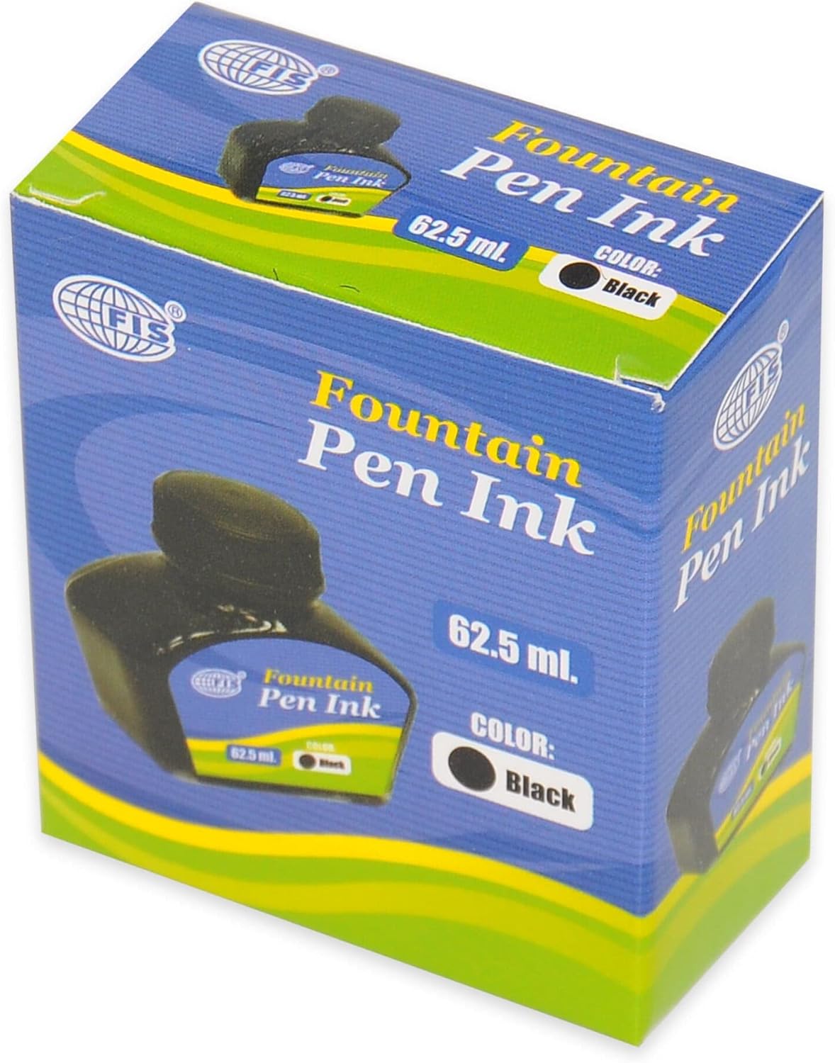 FIS FSIK020PBK Fountain Pen Ink 62.5 ml Brilliant Black - Al Kabayel Discount CentreFIS FSIK020PBK Fountain Pen Ink 62.5 ml Brilliant BlackPens, Pencils & MarkersFISAl Kabayel Discount Centre