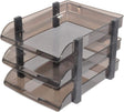 FIS FSOT - 5033 Flexible Stacker File Tray – 3 - Tier, Smoky 38*25*22 cm - Al Kabayel Discount CentreFIS FSOT - 5033 Flexible Stacker File Tray – 3 - Tier, Smoky 38*25*22 cmDocument TraysFISAl Kabayel Discount Centre