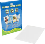 FIS Glossy Photo Paper A4 | 180 GSM | 20 Sheets | FSPAGP18020N - Al Kabayel Discount CentreFIS Glossy Photo Paper A4 | 180 GSM | 20 Sheets | FSPAGP18020NCopy & Printer PaperFISAl Kabayel Discount Centre