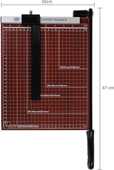 FIS Paper Trimmer, Wooden Board A4 Size, Capacity of 10 Sheets, Brown - Al Kabayel Discount CentreFIS Paper Trimmer, Wooden Board A4 Size, Capacity of 10 Sheets, BrownScissorsFISAl Kabayel Discount Centre