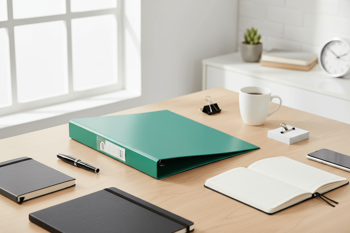 FIS Ring Binder 2 - Ring Polypropylene A4 – Green (FSBDPPA4GR) - Al Kabayel Discount CentreFIS Ring Binder 2 - Ring Polypropylene A4 – Green (FSBDPPA4GR)Folders & BindersFISAl Kabayel Discount Centre