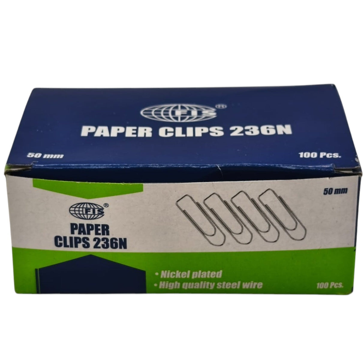 FIS Silver Paper Clips 50MM Office Paperclips Each Size For Easy 100Pcs - Al Kabayel Discount CentreFIS Silver Paper Clips 50MM Office Paperclips Each Size For Easy 100PcsPaper Clips, Staples & FastenersFISAl Kabayel Discount Centre