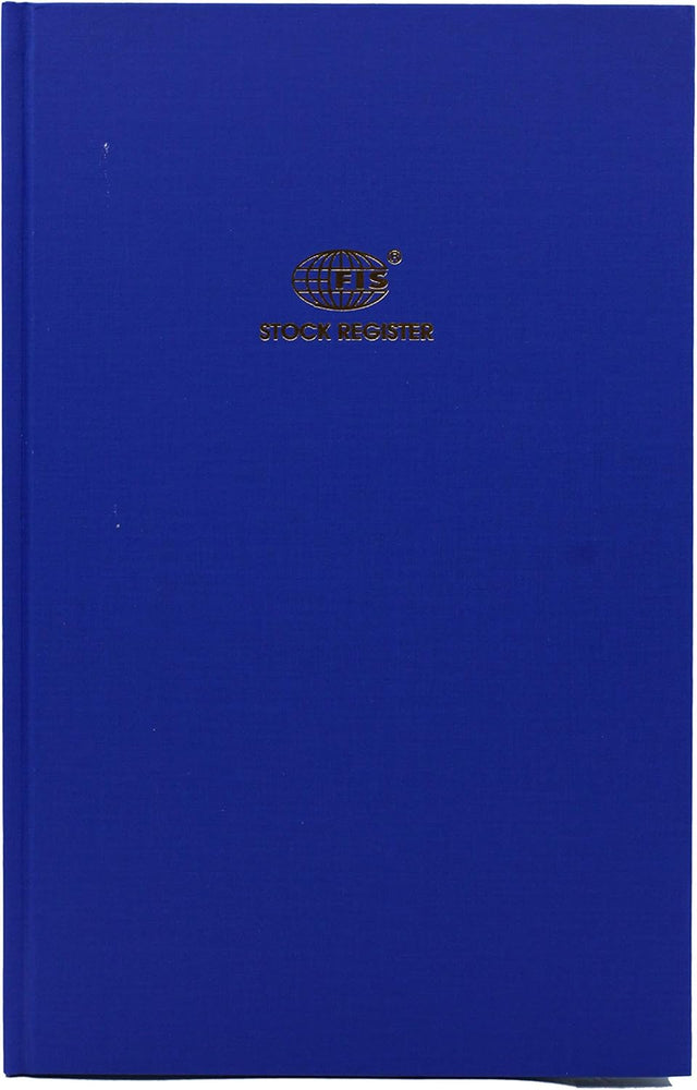 FIS Stock Register Book | F/S Size | 2 Quire | 21 x 33 cm | Hard Cover - Al Kabayel Discount CentreFIS Stock Register Book | F/S Size | 2 Quire | 21 x 33 cm | Hard CoverNotepads & Legal PadsFISAl Kabayel Discount Centre