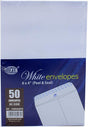 FIS White Envelopes 6x4" 50pcs Peel&Seal - Al Kabayel Discount CentreFIS White Envelopes 6x4" 50pcs Peel&SealEnvelopes & Mailing SuppliesFISAl Kabayel Discount Centre