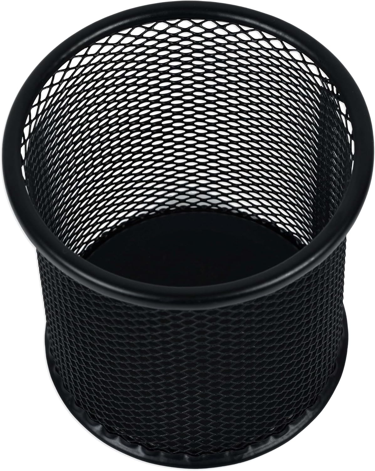 Fis Wire Mesh Pen Holder, Size (9X9.8Cm), Round Shape - Black Color - Fsph101Bk - Al Kabayel Discount CentreFis Wire Mesh Pen Holder, Size (9X9.8Cm), Round Shape - Black Color - Fsph101BkDesk Accessories & OrganizerFISAl Kabayel Discount Centre