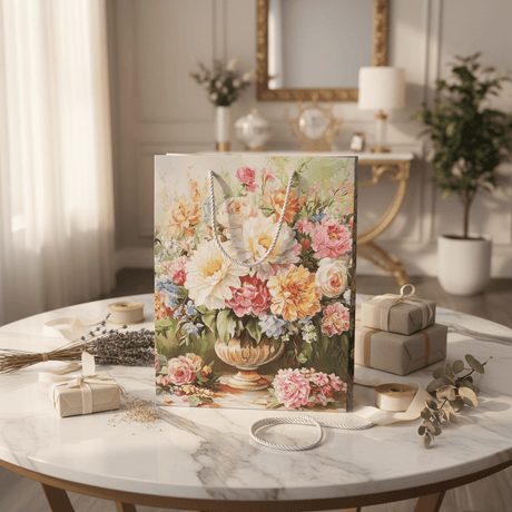Floral Bouquet Paper Gift Bag - 40×30cm - Al Kabayel Discount CentreFloral Bouquet Paper Gift Bag - 40×30cmPacking & Wrapping SuppliesAKDCAl Kabayel Discount Centre