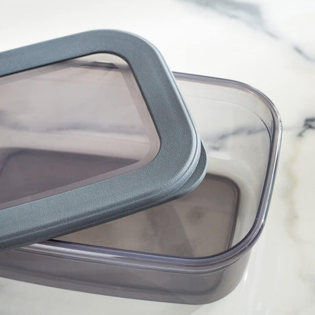 FOLY LIFE Flat Storage Container 1.2L Transparent Gray | Reusable Plastic Food Organizer - Al Kabayel Discount CentreFOLY LIFE Flat Storage Container 1.2L Transparent Gray | Reusable Plastic Food OrganizerOrganizers & AccessoriesFOLY LIFEAl Kabayel Discount Centre