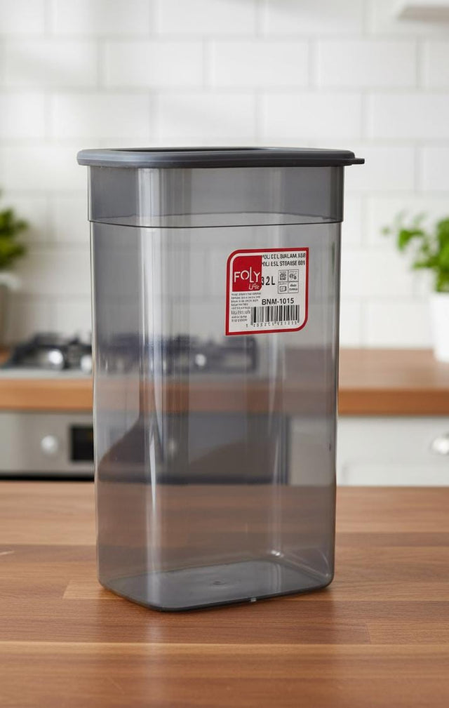 FOLY LIFE Large Food Organizer Box 3.25L Transparent Gray | Reusable Plastic Storage Container with Removable Lid - Al Kabayel Discount CentreFOLY LIFE Large Food Organizer Box 3.25L Transparent Gray | Reusable Plastic Storage Container with Removable LidOrganizers & AccessoriesFOLY LIFEAl Kabayel Discount Centre