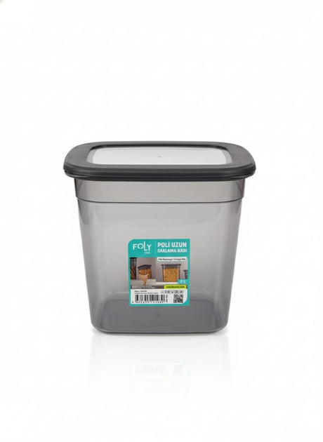 FOLY LIFE Rectangular Storage Box 2L Transparent Gray | Airtight Plastic Food Organizer - Al Kabayel Discount CentreFOLY LIFE Rectangular Storage Box 2L Transparent Gray | Airtight Plastic Food OrganizerOrganizers & AccessoriesFOLY LIFEAl Kabayel Discount Centre