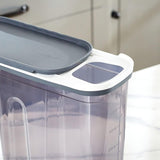 FOLY LIFE Slider Storage Container 4L Transparent Gray | Easy Access Cereal & Dry Food Box - Al Kabayel Discount CentreFOLY LIFE Slider Storage Container 4L Transparent Gray | Easy Access Cereal & Dry Food BoxOrganizers & AccessoriesFOLY LIFEAl Kabayel Discount Centre