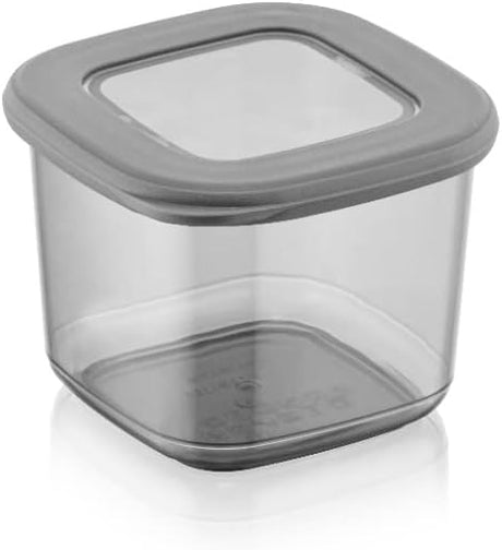 FOLY LIFE Square Food Storage Box 550ml Transparent Gray | Compact BPA Free Container - Al Kabayel Discount CentreFOLY LIFE Square Food Storage Box 550ml Transparent Gray | Compact BPA Free ContainerOrganizers & AccessoriesFOLY LIFEAl Kabayel Discount Centre