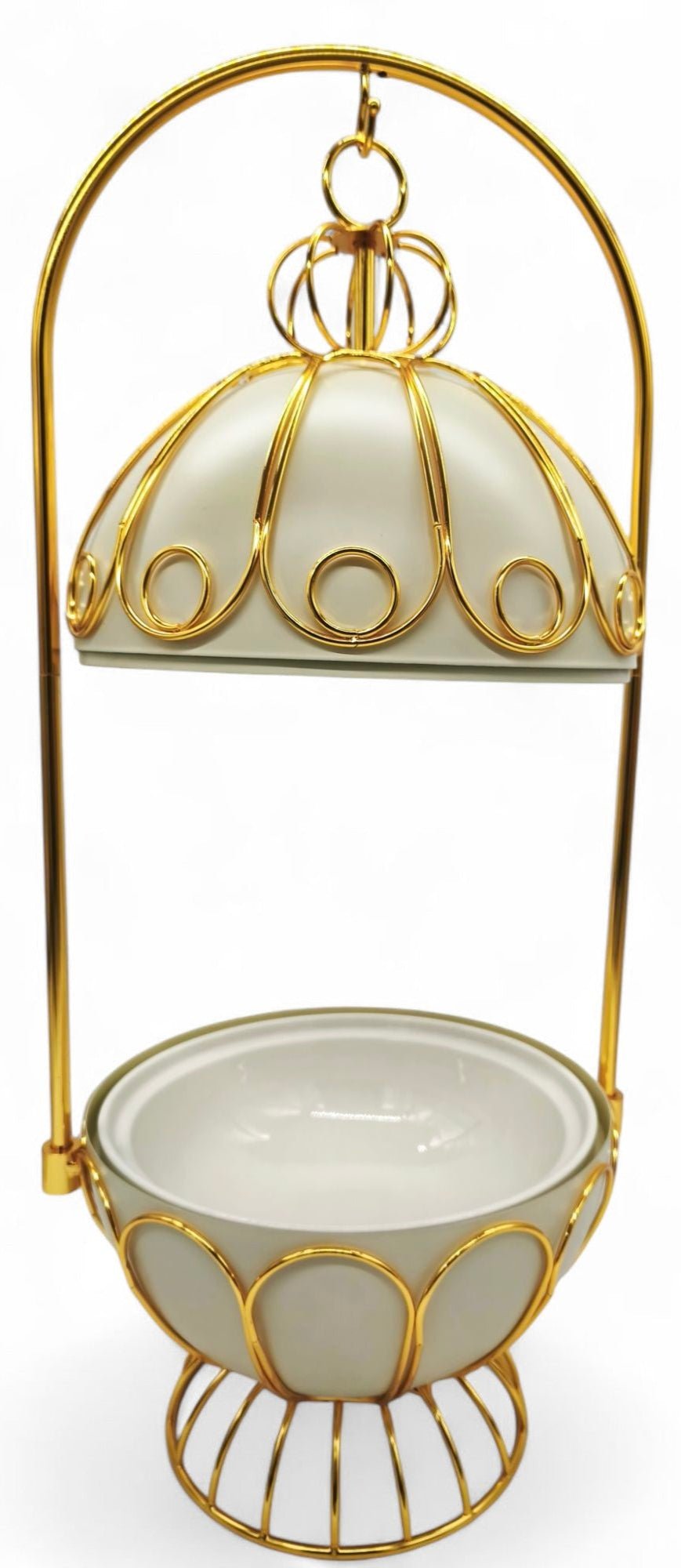 Food Warmer With Stand 4.5Ltr 33Cm Cream Gold 64Cm Height - Al Kabayel Discount CentreFood Warmer With Stand 4.5Ltr 33Cm Cream Gold 64Cm HeightCasserolesAKDCAl Kabayel Discount Centre