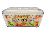 FOODBOWL Multipurpose Food Storage Bowl 850ml, Multicolour Floral Design - A370 - Al Kabayel Discount CentreFOODBOWL Multipurpose Food Storage Bowl 850ml, Multicolour Floral Design - A370Food ContainersFOODBOWLAl Kabayel Discount Centre