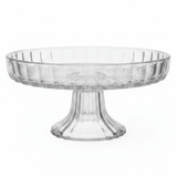 Footed Crystal Glass Candy Plate | Elegant Pedestal Serving Dish | 17×8 cm - Al Kabayel Discount CentreFooted Crystal Glass Candy Plate | Elegant Pedestal Serving Dish | 17×8 cmServing TraysAKDCAl Kabayel Discount Centre