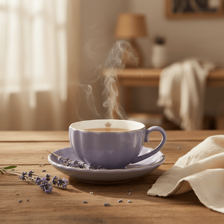 Fresh Life Lavender Ceramic Cup & Saucer Set — 260ml - Al Kabayel Discount CentreFresh Life Lavender Ceramic Cup & Saucer Set — 260mlMugsFRESH LIFEAl Kabayel Discount Centre