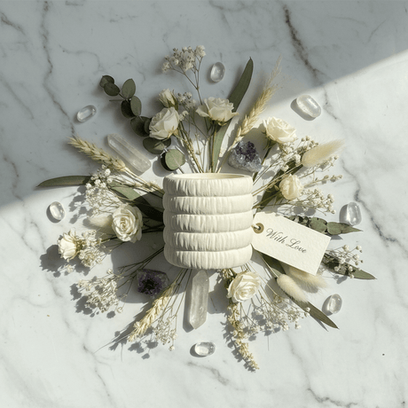Fresh Touch Scented Candle — Cream Chalk Cup - Al Kabayel Discount CentreFresh Touch Scented Candle — Cream Chalk CupHome FragrancesAKDCAl Kabayel Discount Centre