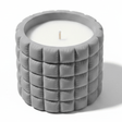Fresh Touch Scented Candle — Grey Chalk Quilted Cup | 10×9 cm - Al Kabayel Discount CentreFresh Touch Scented Candle — Grey Chalk Quilted Cup | 10×9 cmHome FragrancesAKDCAl Kabayel Discount Centre